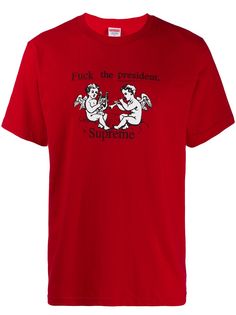 Supreme футболка с принтом