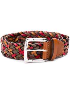 Etro плетеный ремень
