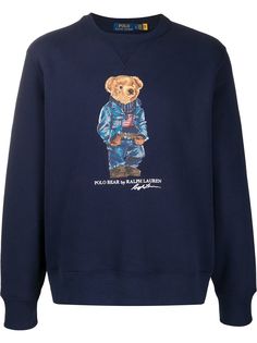 Polo Ralph Lauren толстовка с принтом America Bear