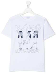 Little Marc Jacobs футболка с принтом