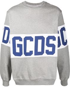 Gcds толстовка с круглым вырезом и логотипом