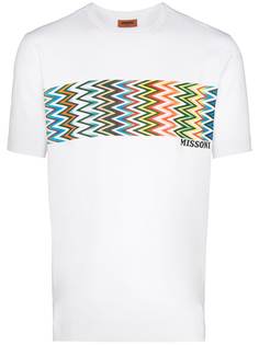 Missoni футболка с геометричным узором