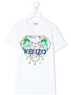 Kenzo Kids Elephant print T-shirt