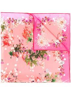 Givenchy шарф с цветочным принтом
