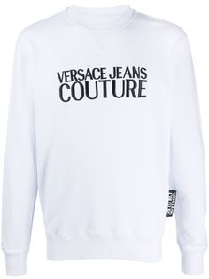 Versace Jeans Couture толстовка с контрастным логотипом