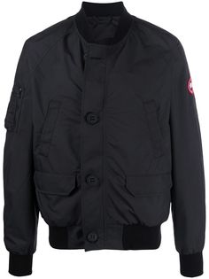 Canada Goose бомбер на пуговицах