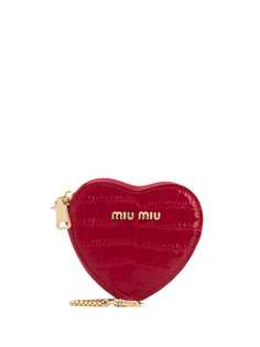 Miu Miu кошелек для монет с логотипом