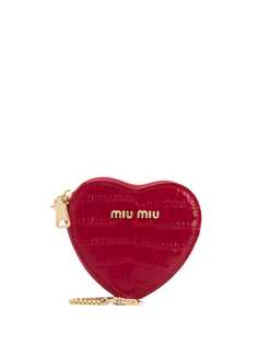 Miu Miu кошелек для монет с логотипом