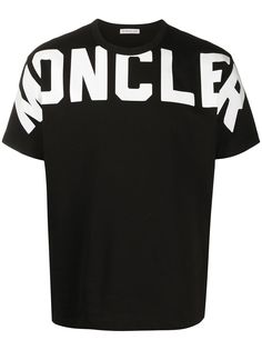 Moncler bold logo-print T-shirt