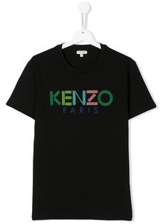 Kenzo Kids logo print T-shirt