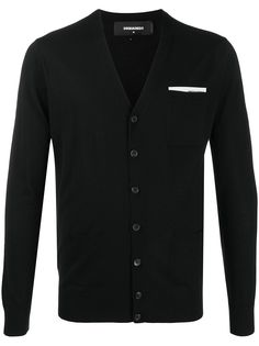 Dsquared2 кардиган с V-образным вырезом