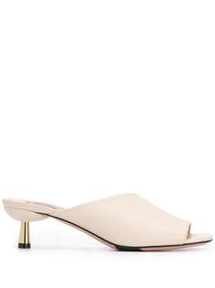 Bally мюли с открытым носком