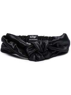 Slip Silk повязка на голову с узлом