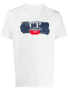 CP Company футболка с логотипом