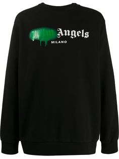 Palm Angels толстовка с логотипом Milano