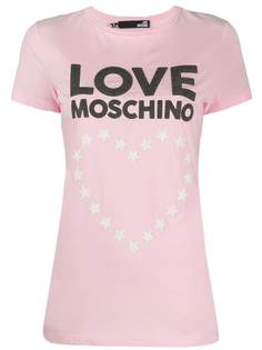 Love Moschino футболка с логотипом