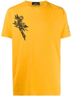 Stone Island Shadow Project geometric-print T-shirt