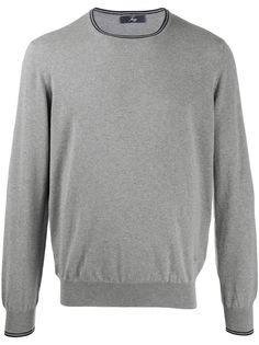Fay regular-fit crew-neck pullover