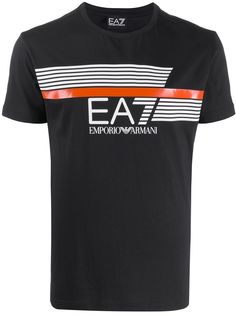 Ea7 Emporio Armani футболка с логотипом