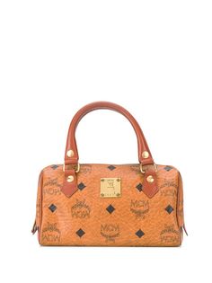 MCM Pre-Owned маленькая сумка-тоут с логотипом