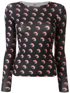 Marine Serre приталенный топ Moon Shadow