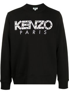 Kenzo толстовка Fishnet с вышитым логотипом
