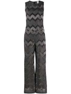 M Missoni трикотажный комбинезон с узором зигзаг