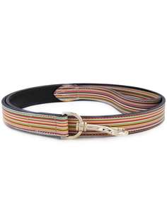 Paul Smith striped pattern dog lead