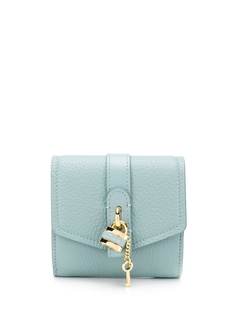 Chloé кошелек Aby в три сложения