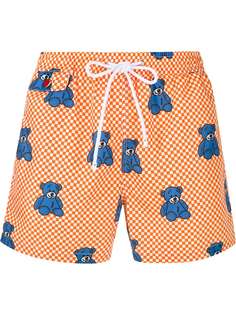 Kiton плавки-шорты с принтом