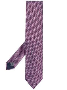 Brioni галстук с вышивкой