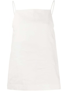 Jil Sander топ с квадратным вырезом
