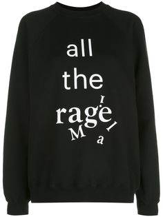 Maison Margiela толстовка с принтом All The Rage