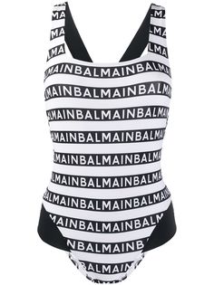 Balmain слитный купальник с логотипом