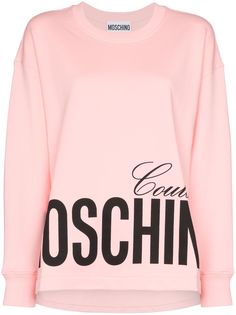 Moschino толстовка с логотипом