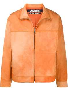 Jacquemus zip-front stand-collar jacket