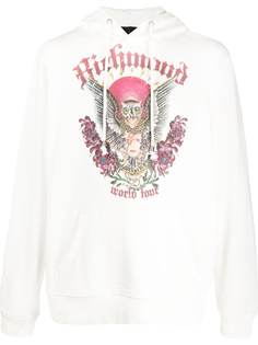 John Richmond owl print hoodie