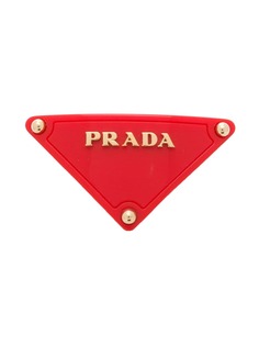 Prada треугольная заколка для волос