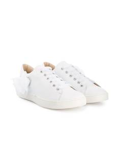 Florens round toe lace up sneakers