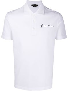 Versace рубашка-поло GV Signature