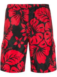 Palm Angels tropical print swim shorts
