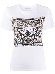 Red Valentino футболка с принтом