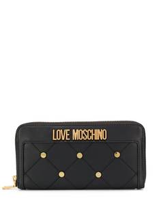 Love Moschino кошелек с заклепками