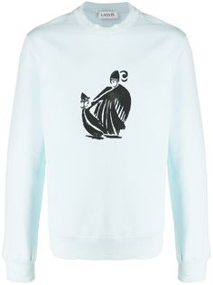 LANVIN Mother and Child print sweatshirt