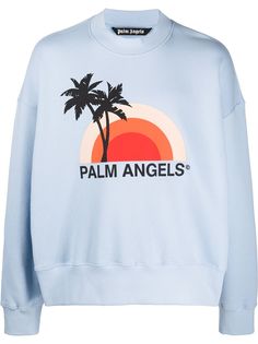 Palm Angels graphic print sweatshirt