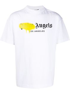 Palm Angels logo print T-shirt