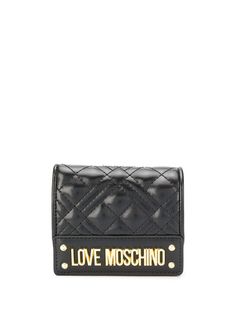 Love Moschino стеганый кошелек