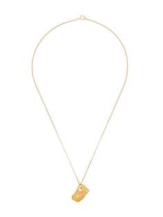 Alighieri позолоченное колье с подвеской