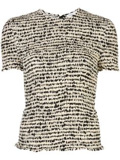 Proenza Schouler White Label топ Inky свободного кроя