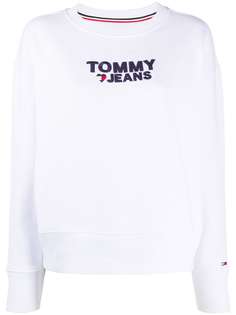 Tommy Jeans толстовка свободного кроя с логотипом
